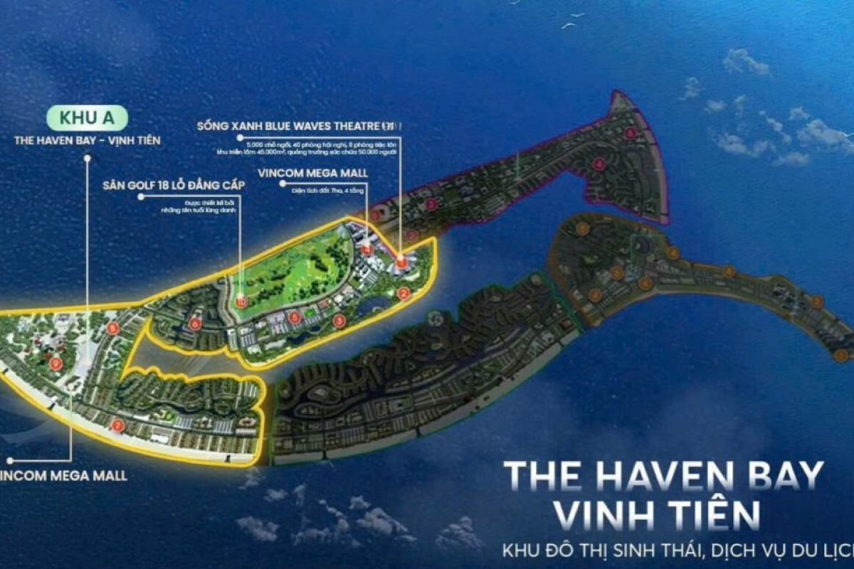 Phân Khu The Haven Bay Cần Giờ