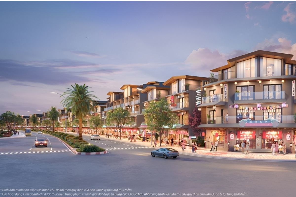 The Paradise là nơi tập trung mọi hoạt động thương mại, giải trí và dịch vụ cao cấp