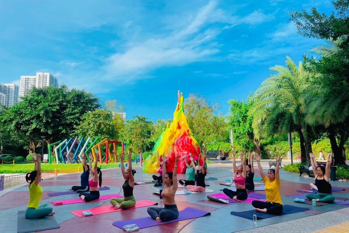 Thể thao & chăm sóc sức khỏe có trong tiện ích nội khu Vinhomes Grand Park