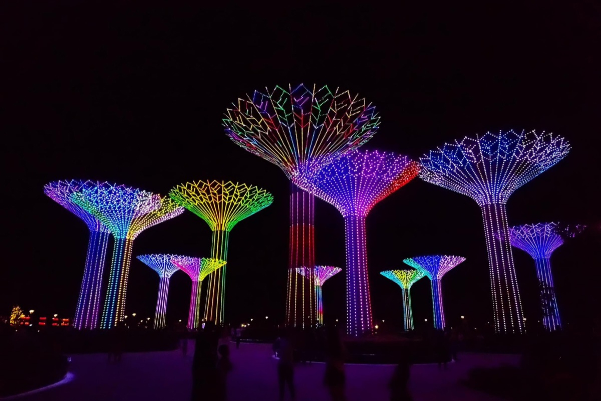 Check-in Công viên Ánh sáng Vinhomes Grand Park