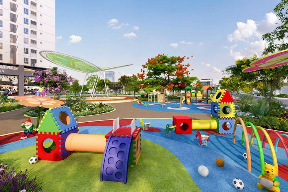 Khu vui chơi Vinhomes Grand Park cho trẻ em
