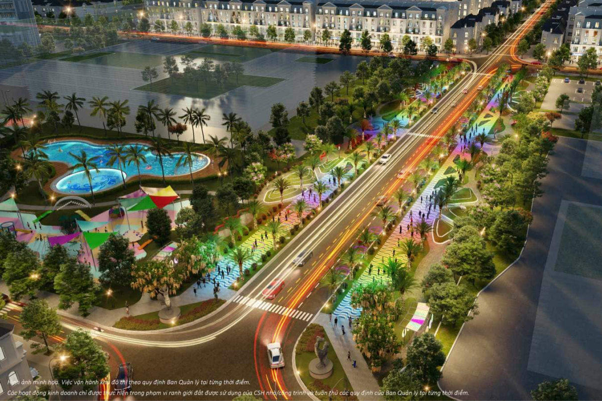 Tiện ích nội khu Vinhomes Grand Park được bố trí hợp lý giữa các phân khu, giúp cư dân dễ dàng tiếp cận mọi dịch vụ mà không cần di chuyển xa