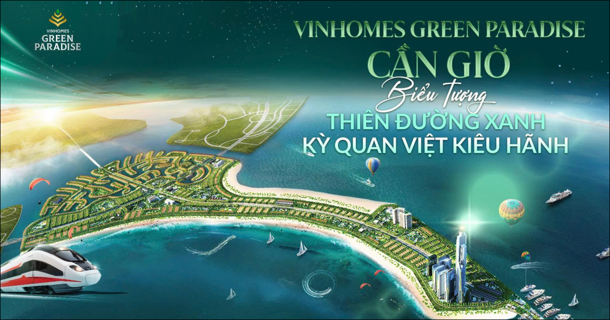 Tiện Ích Ngoại Khu Vinhomes Green Paradise Cần Giờ 2026