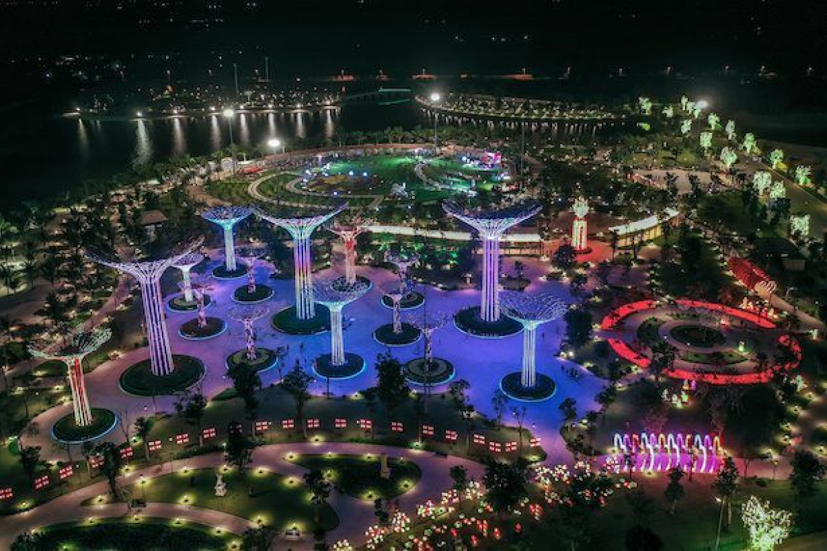 Sự kết hợp giữa tiện ích nội khu và mạng lưới tiện ích ngoại khu giúp đại đô thị vận hành như một “thành phố thu nhỏ”