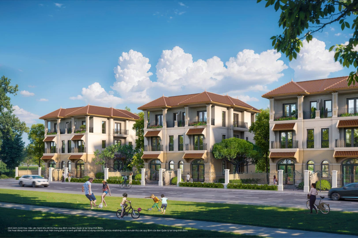 Nhà phố Vinhomes Cần Giờ là dòng sản phẩm thấp tầng thuộc siêu đô thị biển Vinhomes Green Paradise