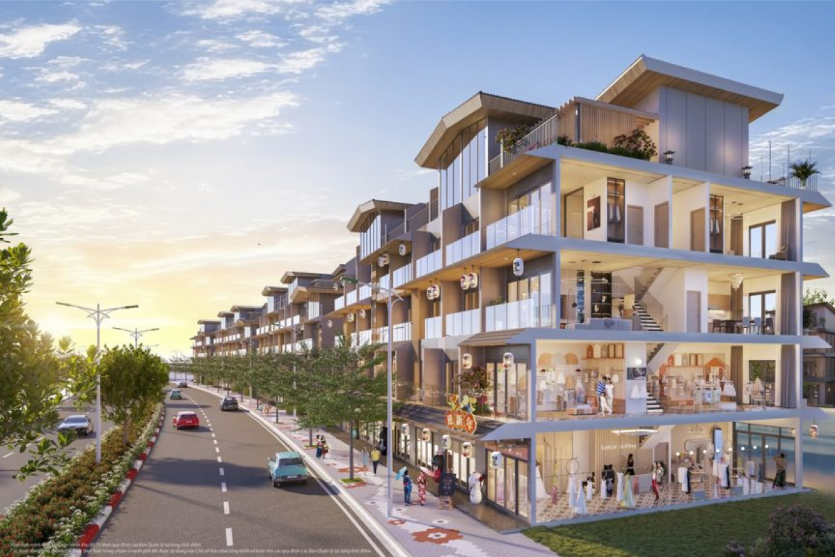 Nhà phố Vinhomes Green Paradise Cần Giờ